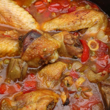 POULET BASQUAISE - POUR 1...